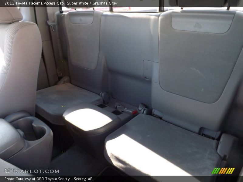 Super White / Graphite Gray 2011 Toyota Tacoma Access Cab