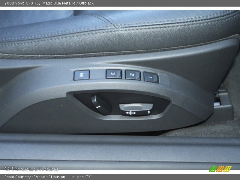 Magic Blue Metallic / Offblack 2008 Volvo C70 T5
