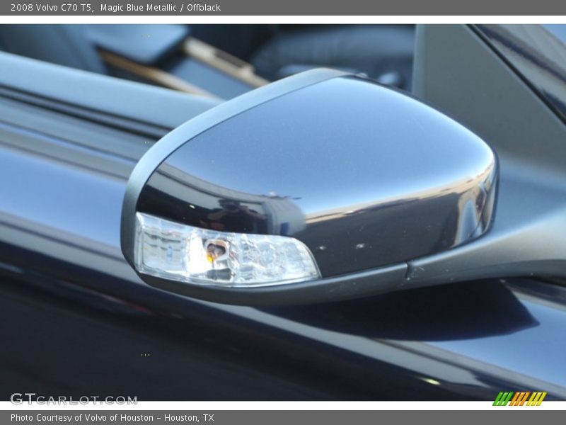 Magic Blue Metallic / Offblack 2008 Volvo C70 T5