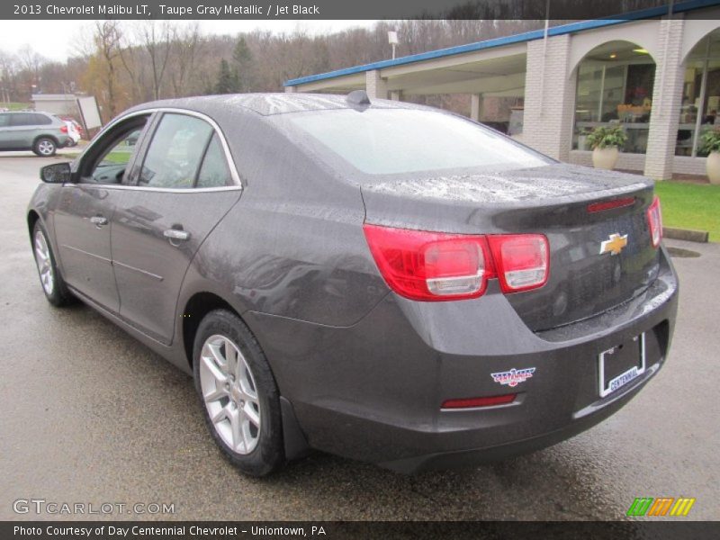 Taupe Gray Metallic / Jet Black 2013 Chevrolet Malibu LT