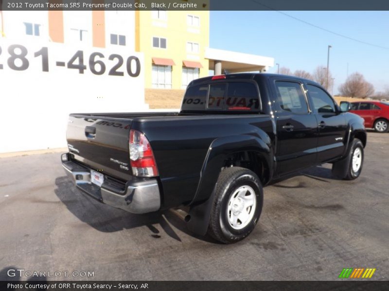 Black / Graphite 2012 Toyota Tacoma SR5 Prerunner Double Cab