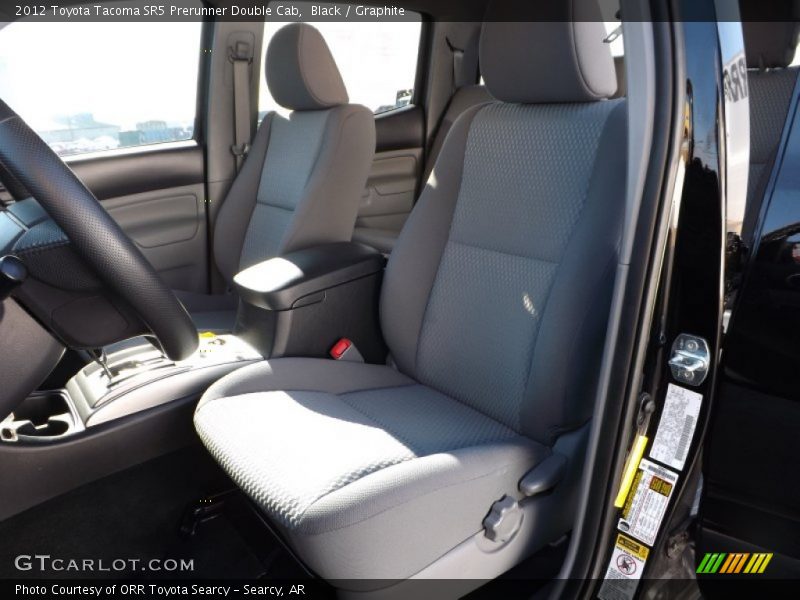 Black / Graphite 2012 Toyota Tacoma SR5 Prerunner Double Cab