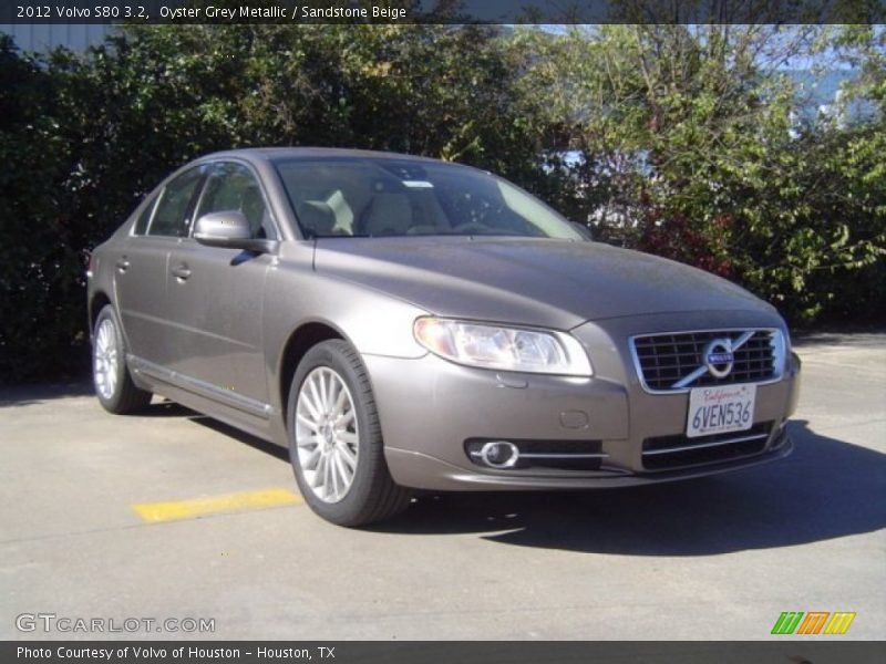 Oyster Grey Metallic / Sandstone Beige 2012 Volvo S80 3.2