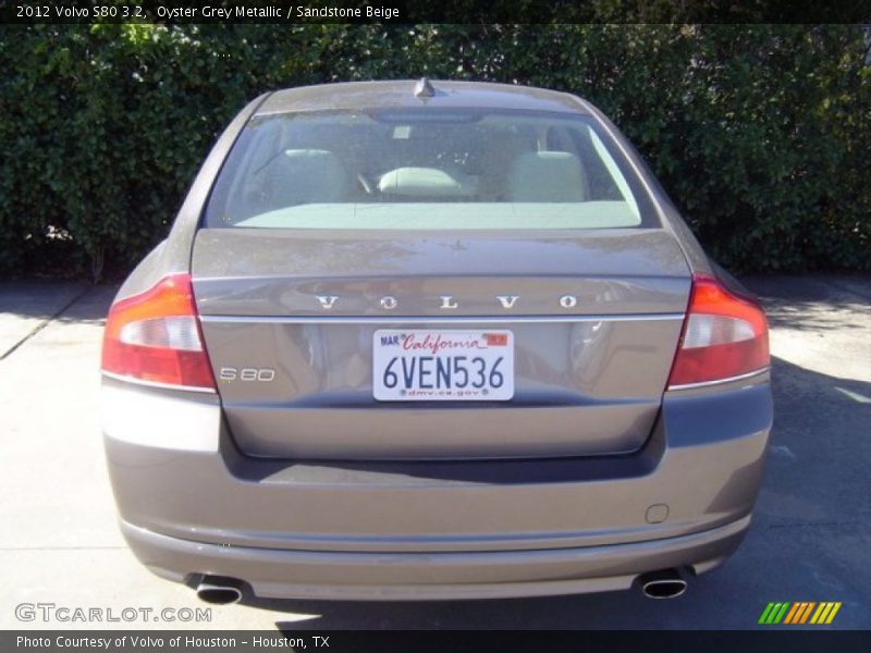 Oyster Grey Metallic / Sandstone Beige 2012 Volvo S80 3.2