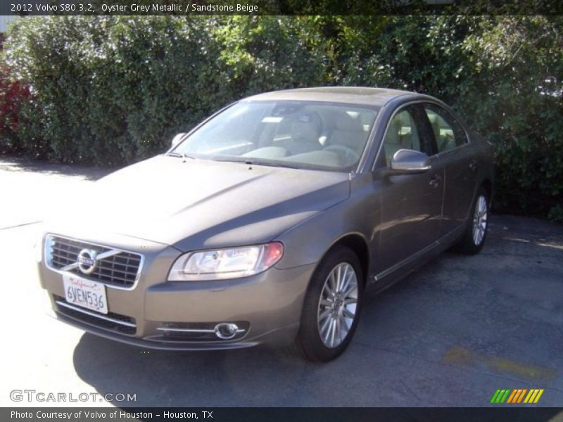 Oyster Grey Metallic / Sandstone Beige 2012 Volvo S80 3.2