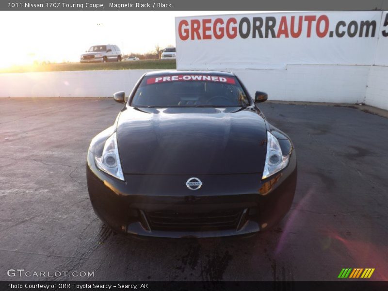 Magnetic Black / Black 2011 Nissan 370Z Touring Coupe