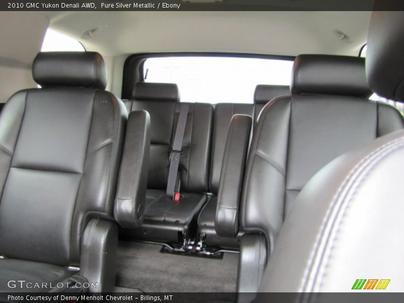 Pure Silver Metallic / Ebony 2010 GMC Yukon Denali AWD
