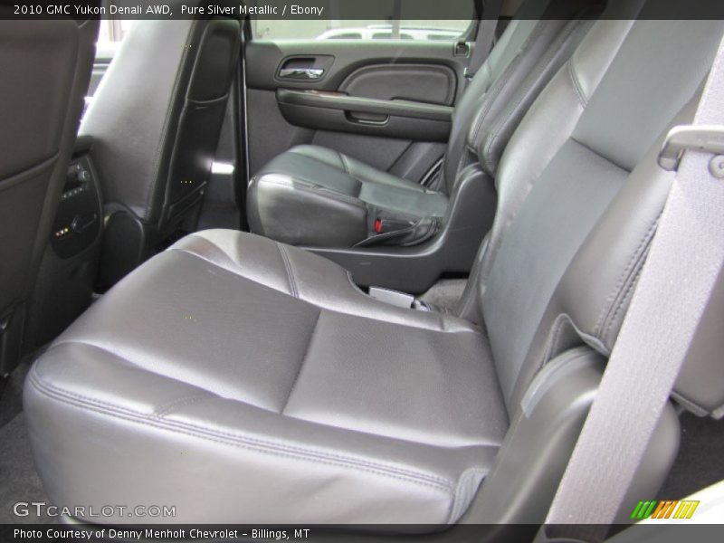 Pure Silver Metallic / Ebony 2010 GMC Yukon Denali AWD