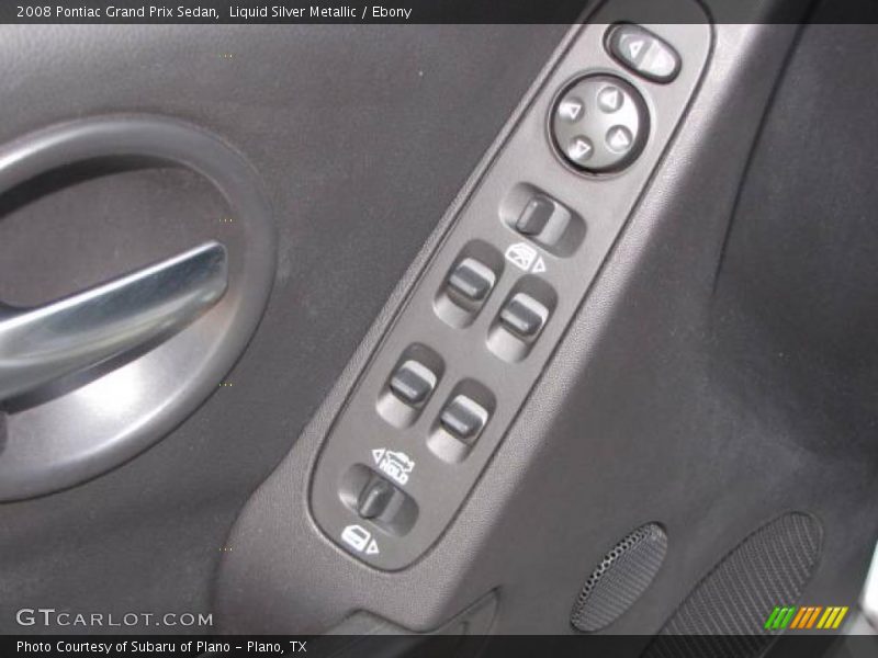 Liquid Silver Metallic / Ebony 2008 Pontiac Grand Prix Sedan