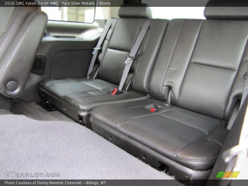 Pure Silver Metallic / Ebony 2010 GMC Yukon Denali AWD