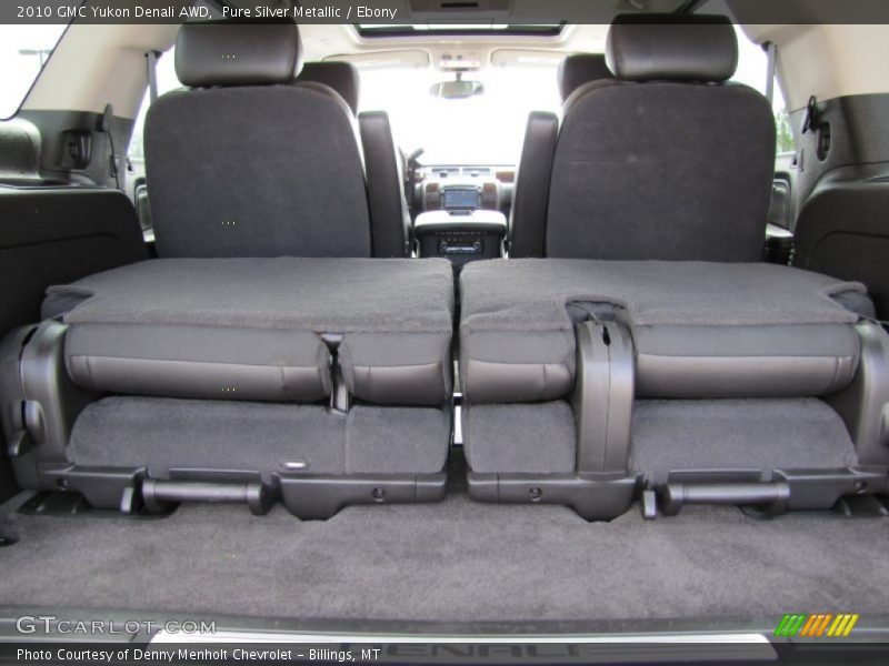 Pure Silver Metallic / Ebony 2010 GMC Yukon Denali AWD