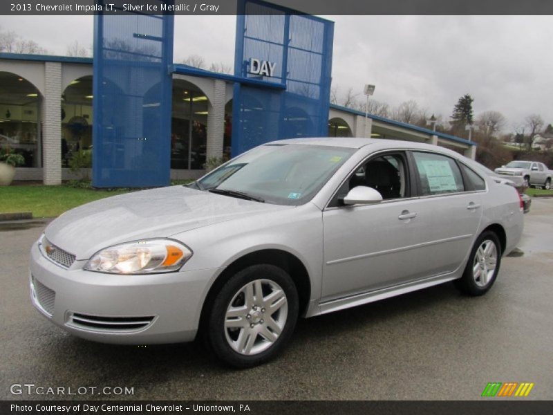Silver Ice Metallic / Gray 2013 Chevrolet Impala LT