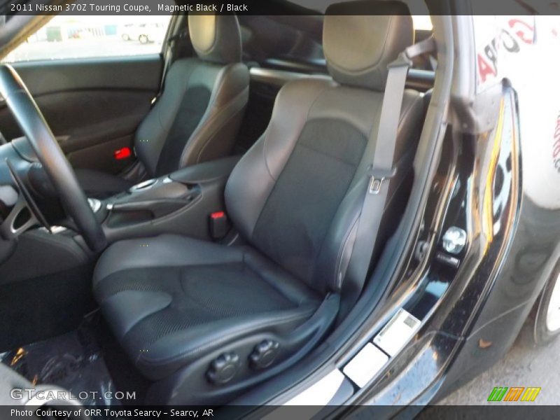 Magnetic Black / Black 2011 Nissan 370Z Touring Coupe