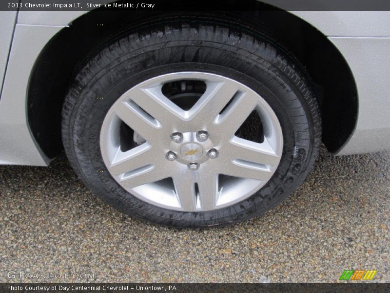 Silver Ice Metallic / Gray 2013 Chevrolet Impala LT