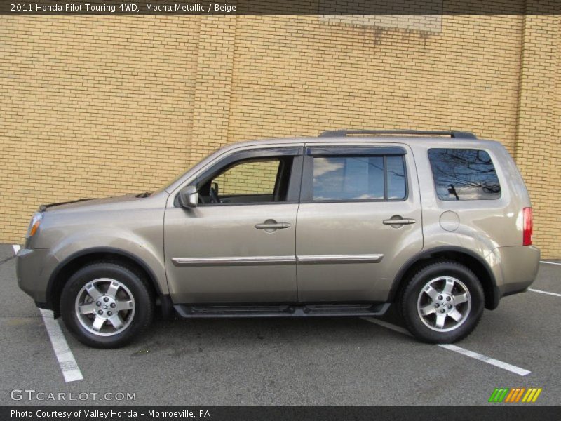 Mocha Metallic / Beige 2011 Honda Pilot Touring 4WD