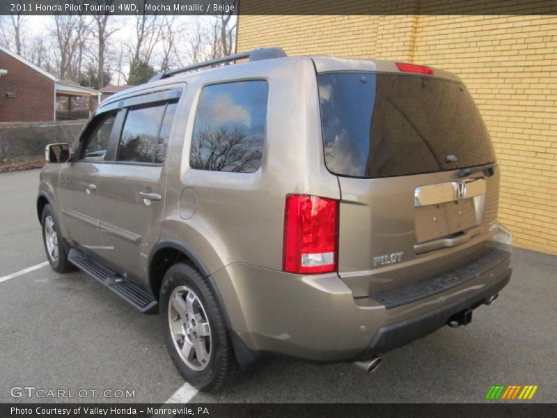 Mocha Metallic / Beige 2011 Honda Pilot Touring 4WD