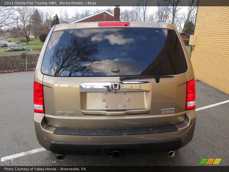 Mocha Metallic / Beige 2011 Honda Pilot Touring 4WD