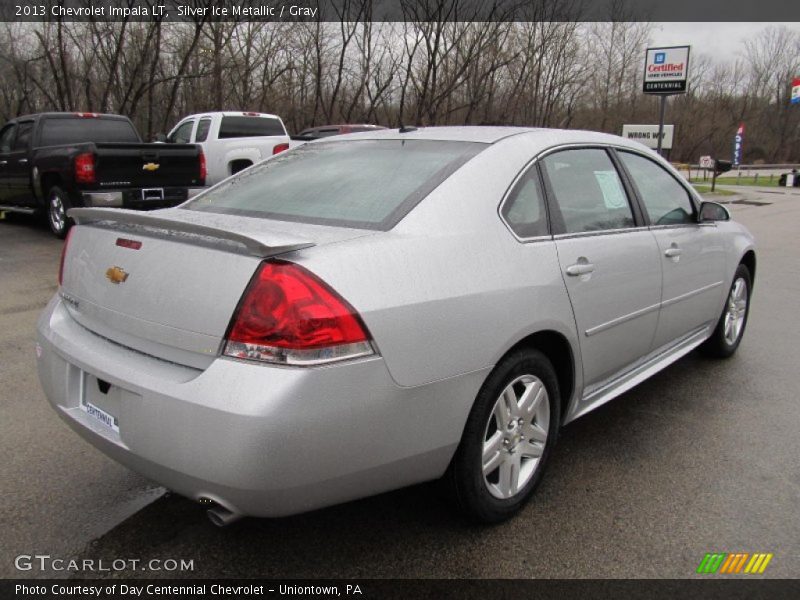 Silver Ice Metallic / Gray 2013 Chevrolet Impala LT