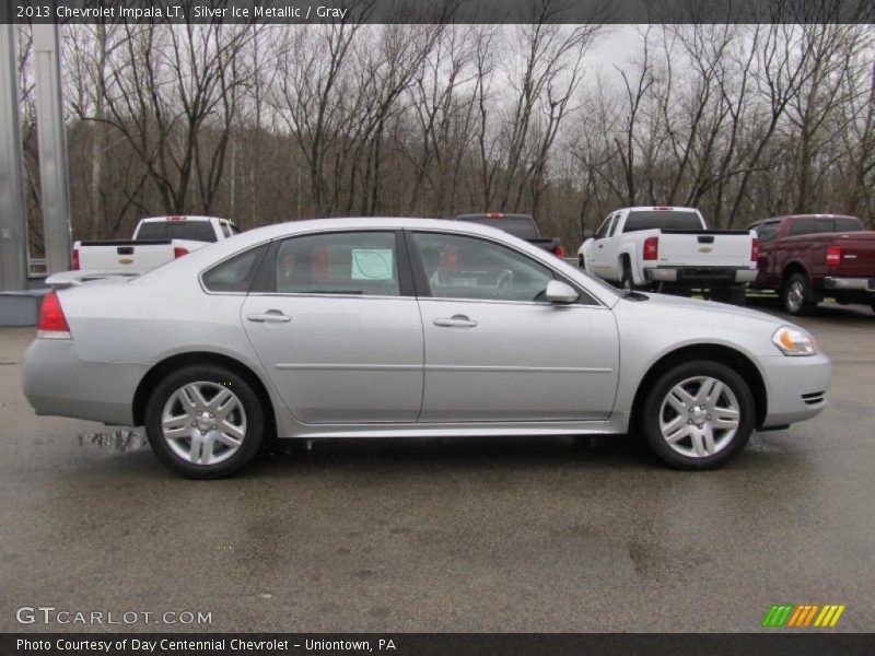 Silver Ice Metallic / Gray 2013 Chevrolet Impala LT