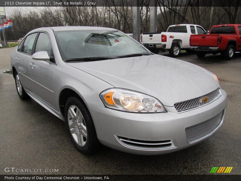 Silver Ice Metallic / Gray 2013 Chevrolet Impala LT