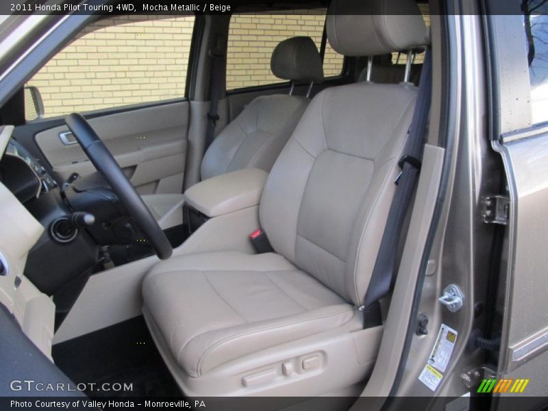 Mocha Metallic / Beige 2011 Honda Pilot Touring 4WD