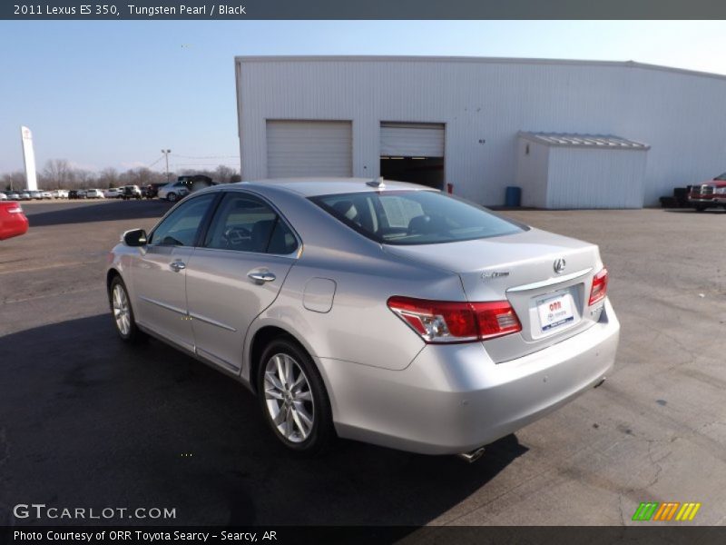 Tungsten Pearl / Black 2011 Lexus ES 350