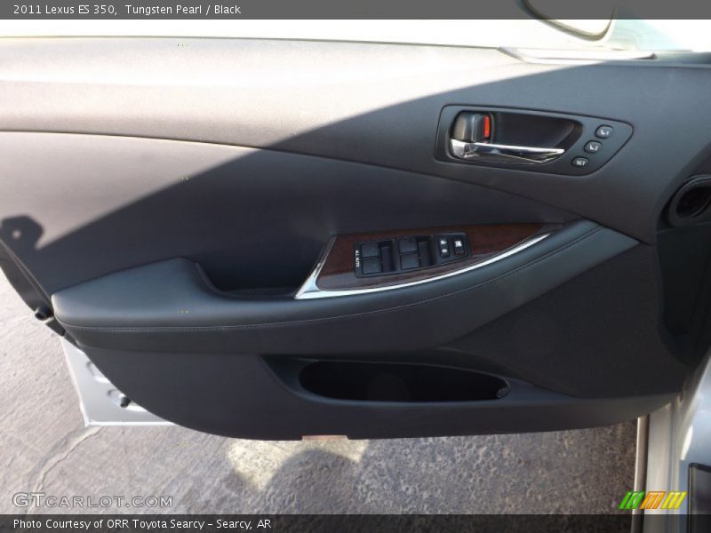 Tungsten Pearl / Black 2011 Lexus ES 350