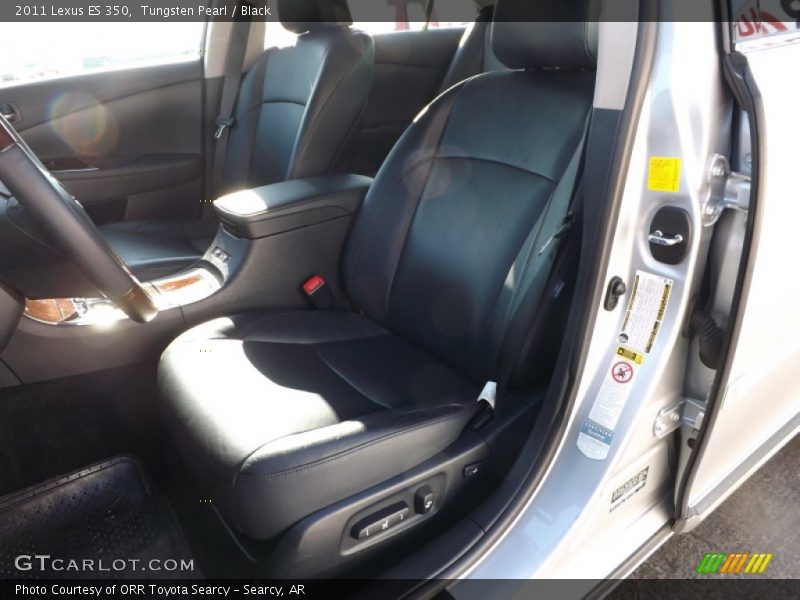 Tungsten Pearl / Black 2011 Lexus ES 350