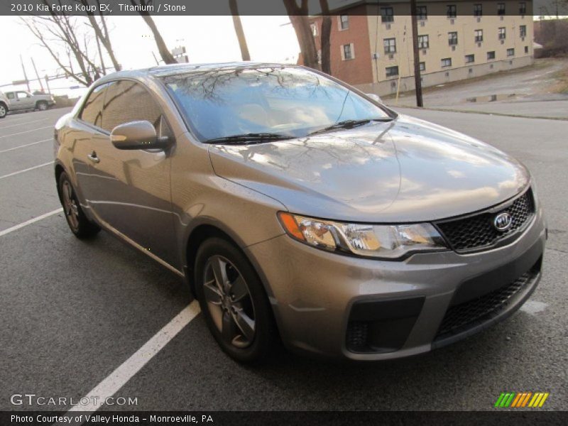 Titanium / Stone 2010 Kia Forte Koup EX