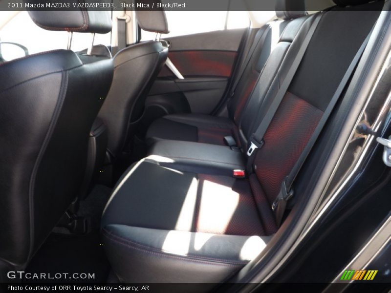 Black Mica / Black/Red 2011 Mazda MAZDA3 MAZDASPEED3