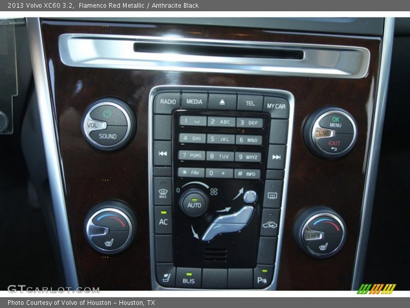 Flamenco Red Metallic / Anthracite Black 2013 Volvo XC60 3.2