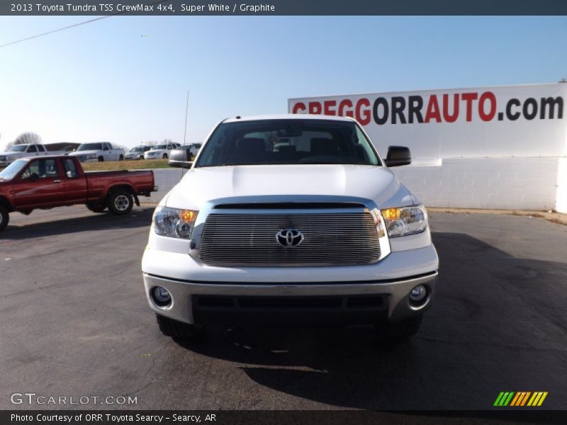 Super White / Graphite 2013 Toyota Tundra TSS CrewMax 4x4