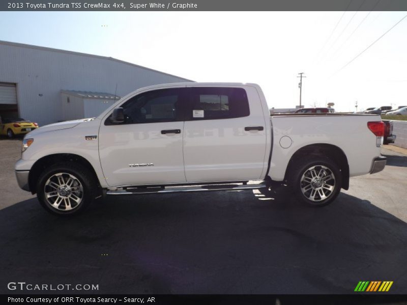 Super White / Graphite 2013 Toyota Tundra TSS CrewMax 4x4