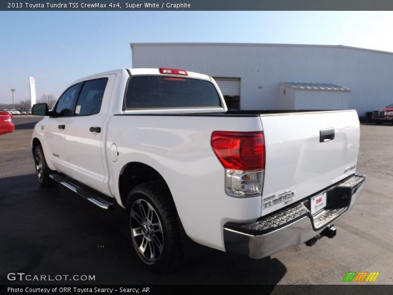 Super White / Graphite 2013 Toyota Tundra TSS CrewMax 4x4
