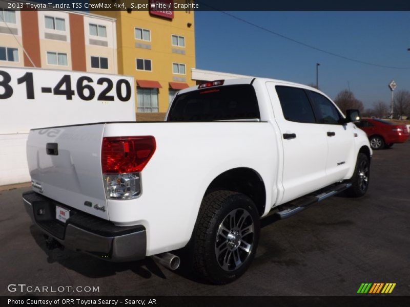 Super White / Graphite 2013 Toyota Tundra TSS CrewMax 4x4