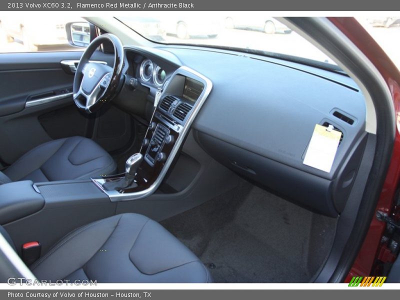 Flamenco Red Metallic / Anthracite Black 2013 Volvo XC60 3.2
