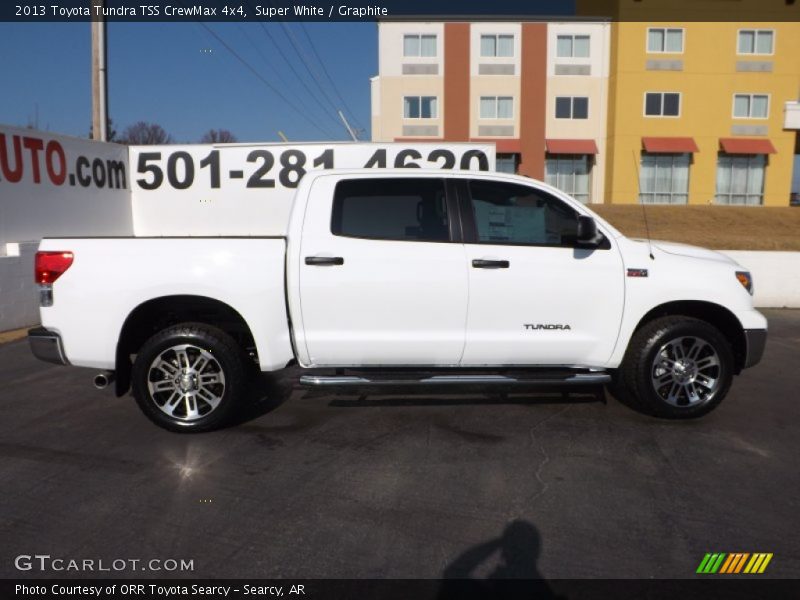 Super White / Graphite 2013 Toyota Tundra TSS CrewMax 4x4