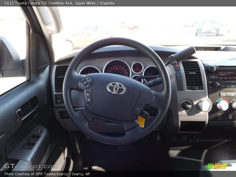 Super White / Graphite 2013 Toyota Tundra TSS CrewMax 4x4
