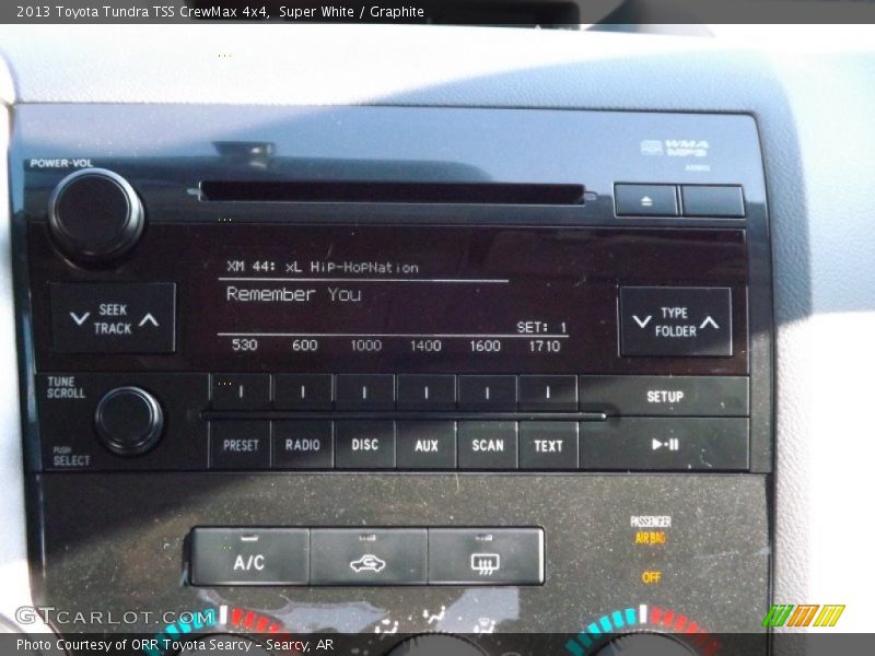 Super White / Graphite 2013 Toyota Tundra TSS CrewMax 4x4