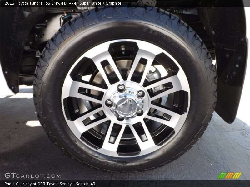 Super White / Graphite 2013 Toyota Tundra TSS CrewMax 4x4