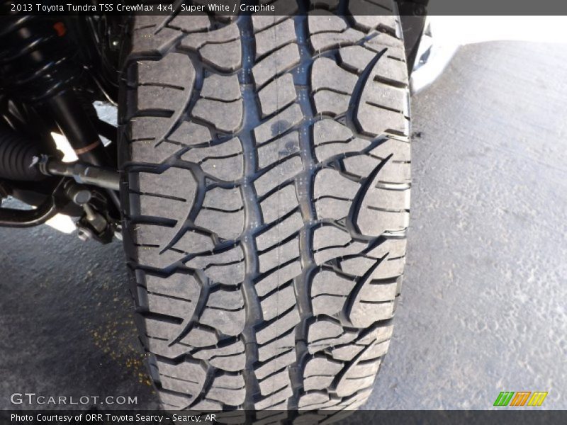 Super White / Graphite 2013 Toyota Tundra TSS CrewMax 4x4