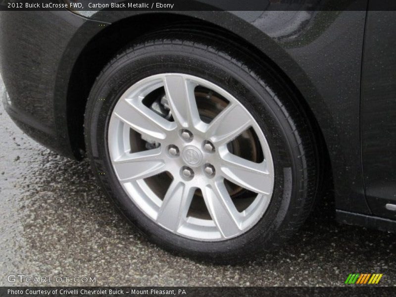 Carbon Black Metallic / Ebony 2012 Buick LaCrosse FWD