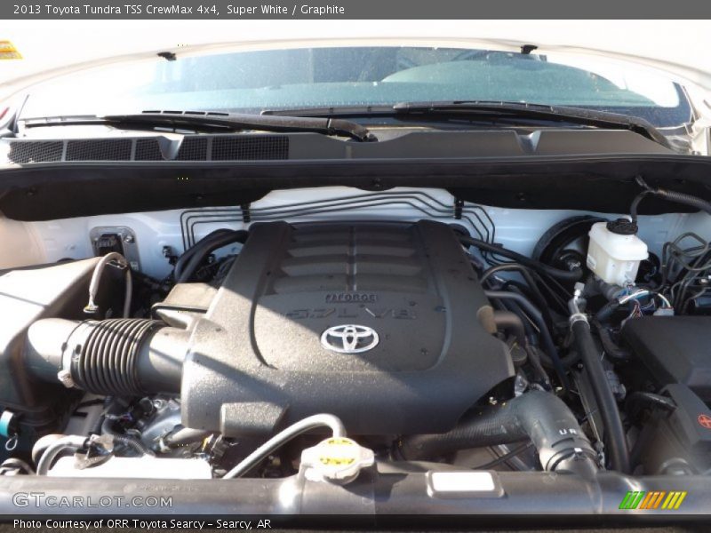 Super White / Graphite 2013 Toyota Tundra TSS CrewMax 4x4