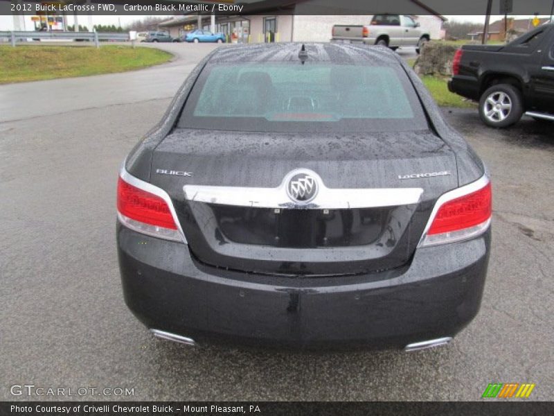Carbon Black Metallic / Ebony 2012 Buick LaCrosse FWD