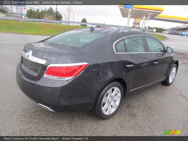 Carbon Black Metallic / Ebony 2012 Buick LaCrosse FWD