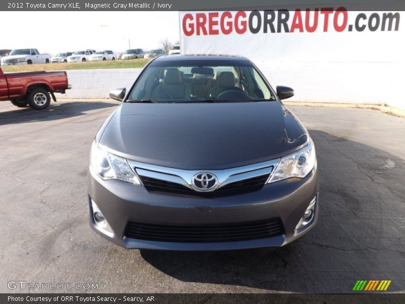Magnetic Gray Metallic / Ivory 2012 Toyota Camry XLE