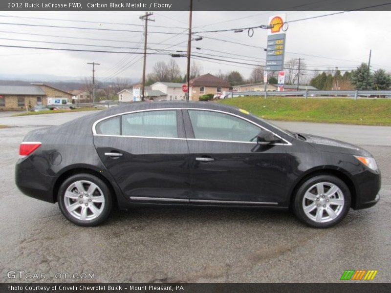 Carbon Black Metallic / Ebony 2012 Buick LaCrosse FWD