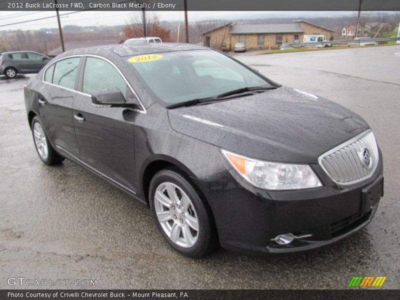 Carbon Black Metallic / Ebony 2012 Buick LaCrosse FWD