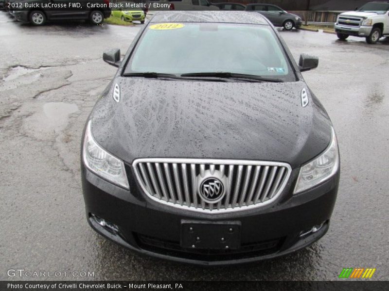 Carbon Black Metallic / Ebony 2012 Buick LaCrosse FWD