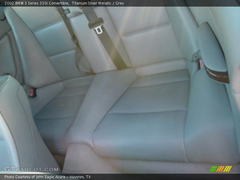 Titanium Silver Metallic / Grey 2002 BMW 3 Series 330i Convertible